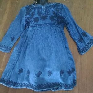 Ace Fashion Blue Jean Dress